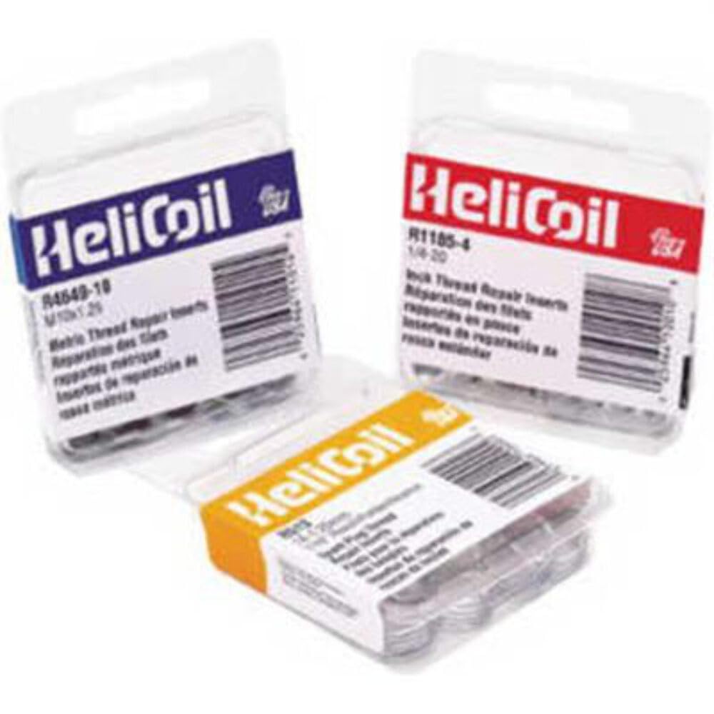Heli-Coil R1191 1/4-28 Fine Thread Inserts 12 Pack Stainless Steel