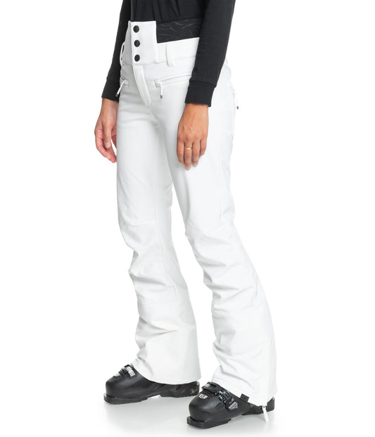 Roxy Rising High Women's Snow Pants Bright White XS