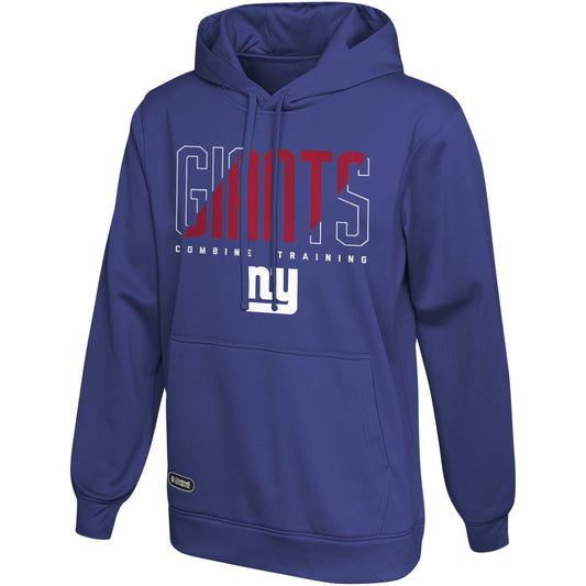 Outerstuff Men's York Giants Royal Hoodie - NFL Pullover Sweatshirt