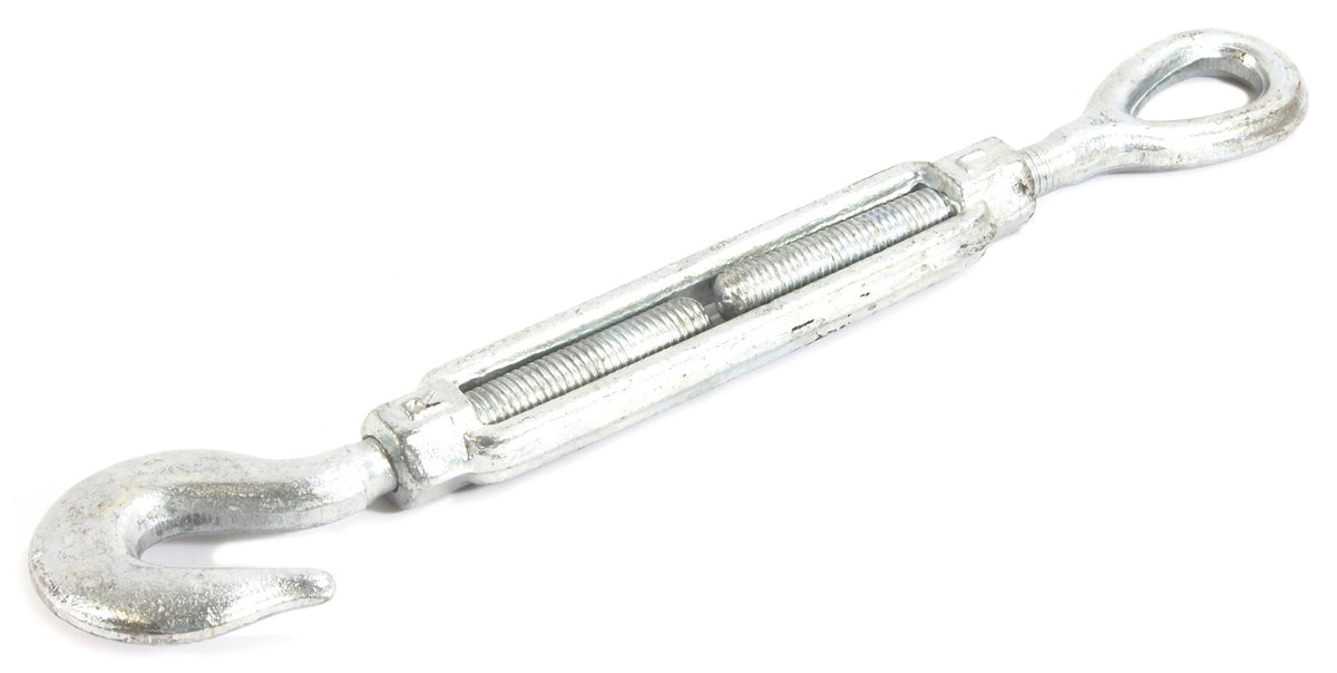 Forney 61326 Hook & Eye Turnbuckle 1/4" Bolt Diameter 4" Take-Up