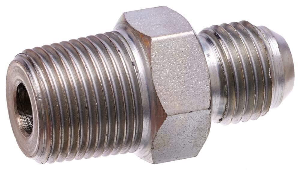 Gates G62150-1212 Hose Pipe Fitting, Male BSP to Male JIC 37 Flare