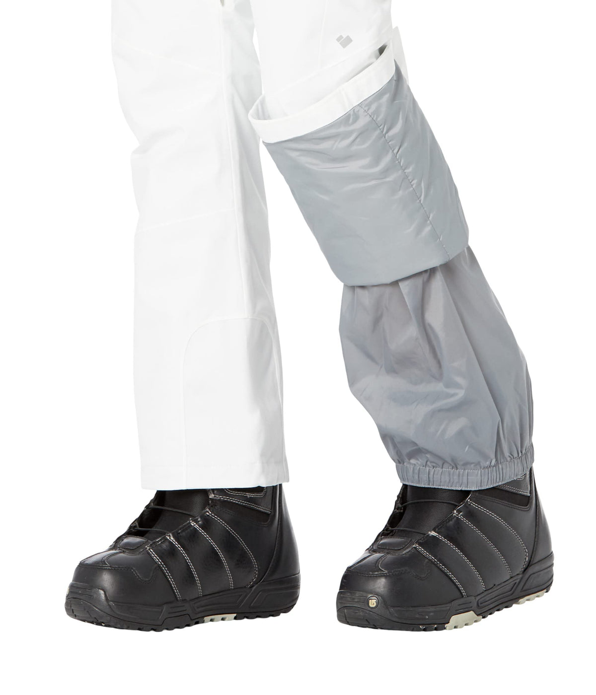 Obermeyer Bliss Womens Snow Pants White High Back Waistband Cozy Winter Casual