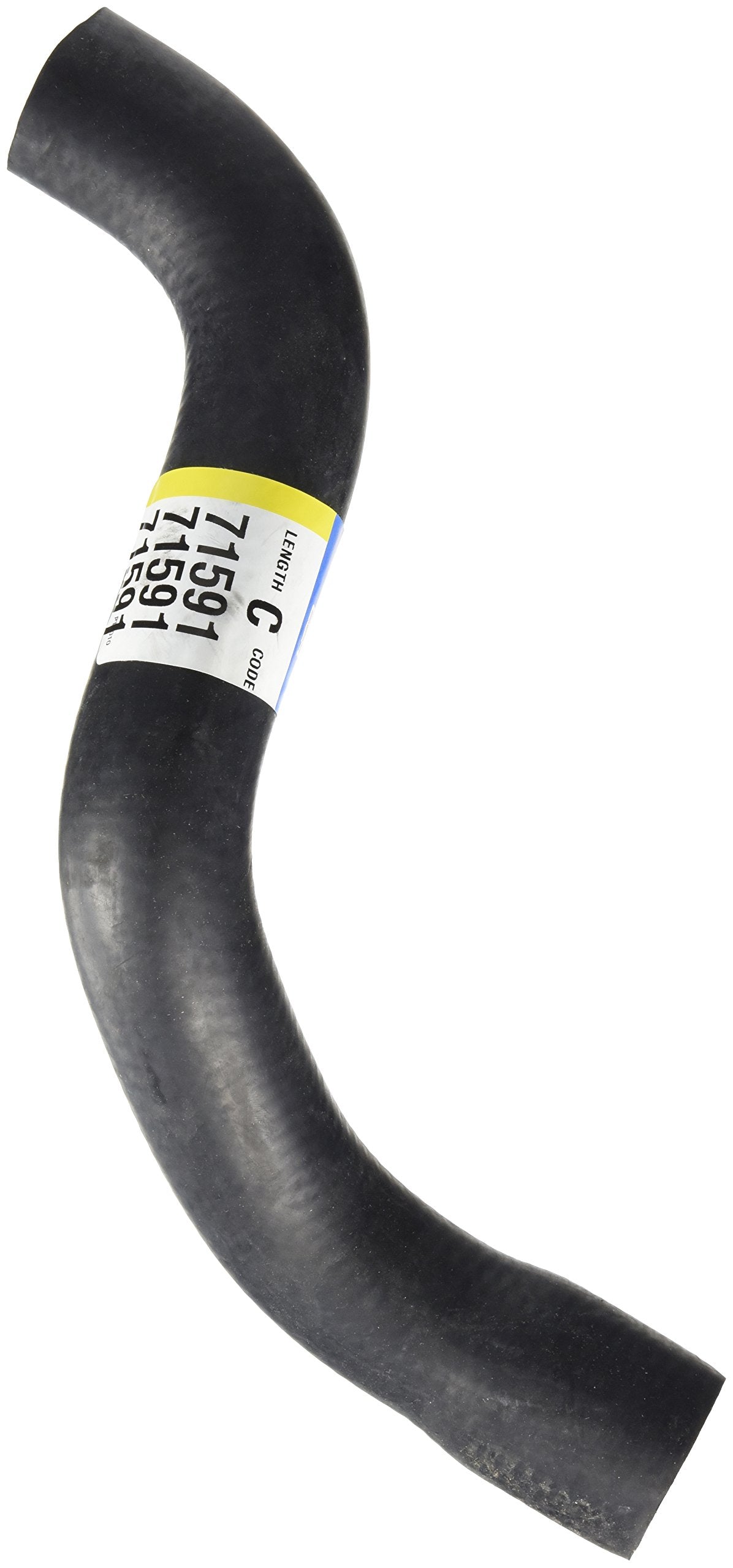 Dayco 71591 Radiator Hose Coolant Black Hardware Tubing