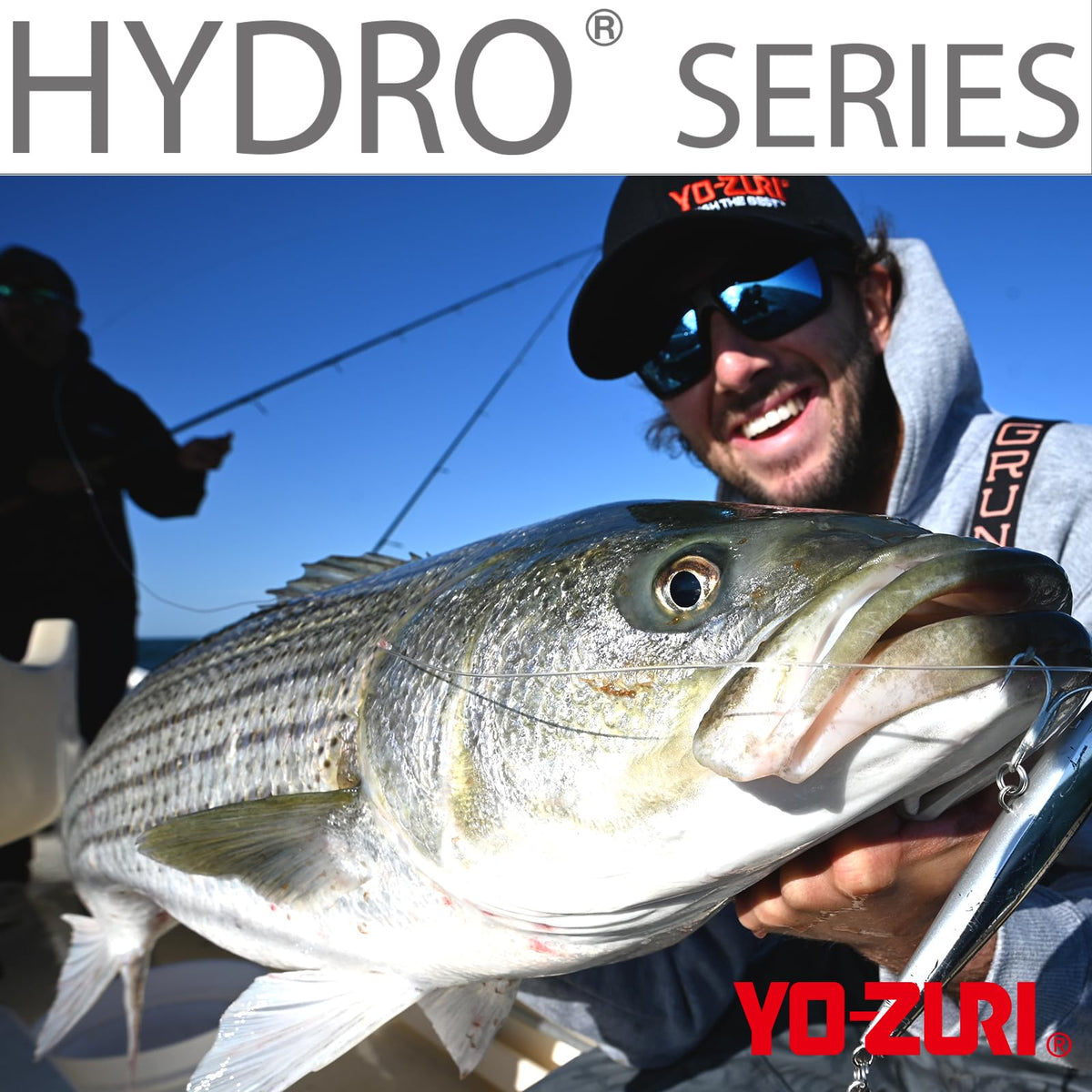 Yo-Zuri R1451-HAJ Hydro Monster Shot S 110mm Bronze Fishing Lure