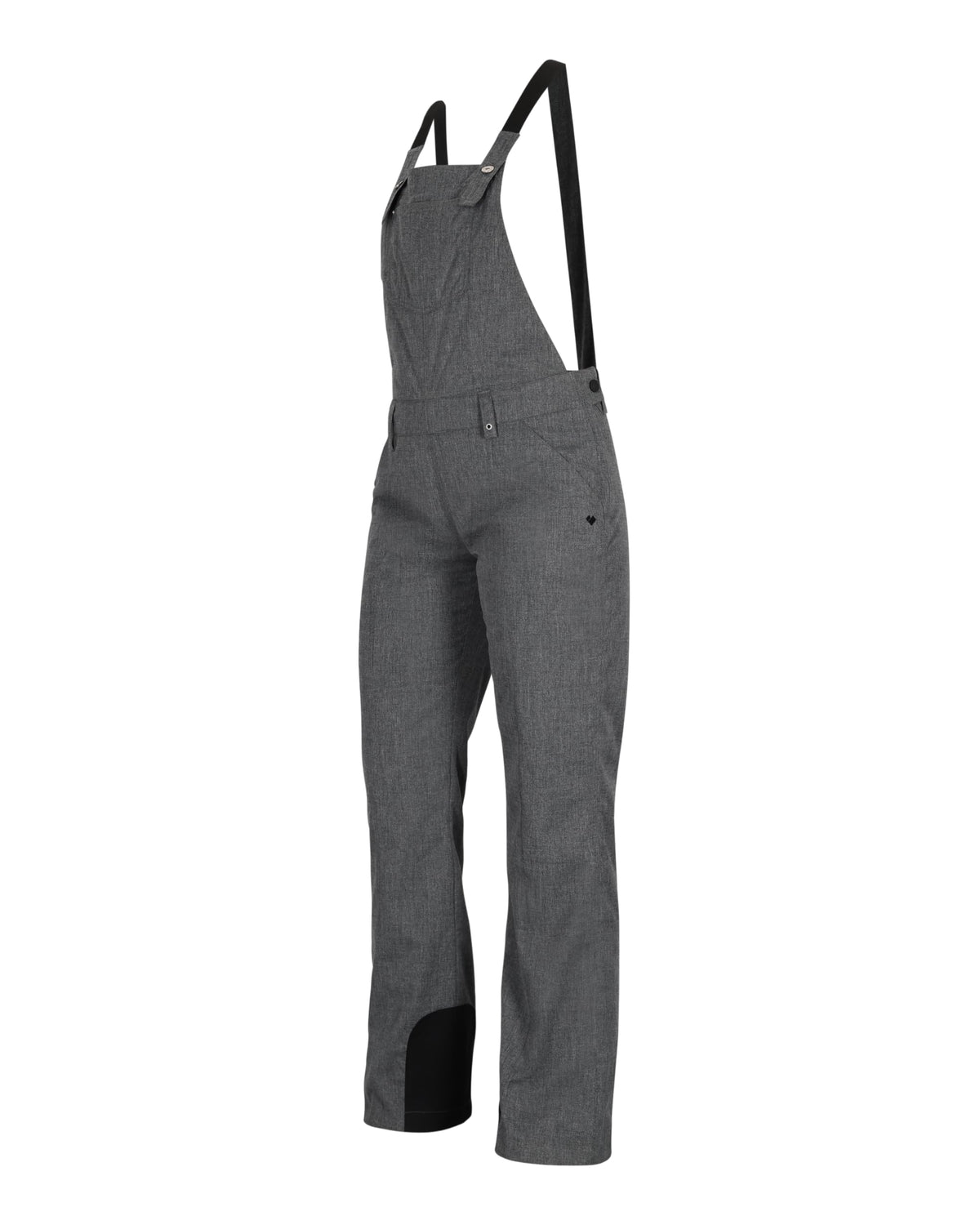 Obermeyer Malta Bib Overalls Charcoal Size 4 Water-Resistant Ski Pants