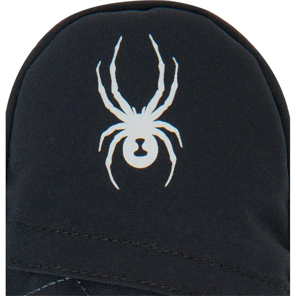 Spyder Baby Boy Mini Cubby Ski Mittens Black Large Waterproof Insulated 100g