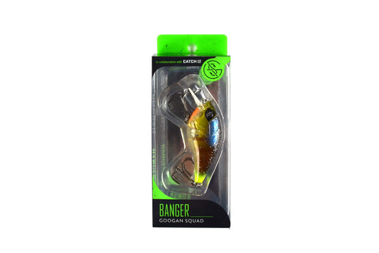 Googan Squad Banger Crankbait 3/8oz Sexy Shad Fishing Lure for Bass and Walleye