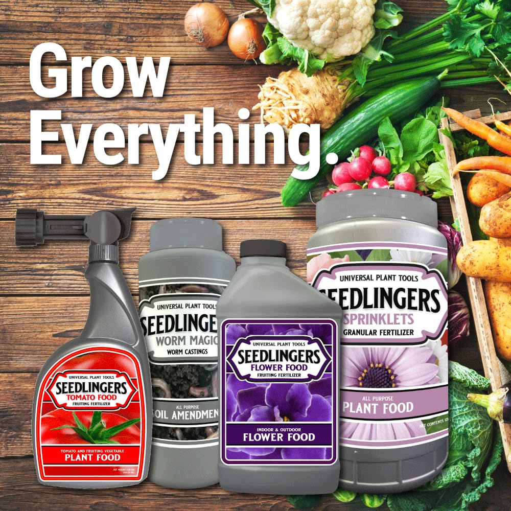 Seedlingers Turf Food 10 lb Granular Fertilizer by Messinas for Lawn Care