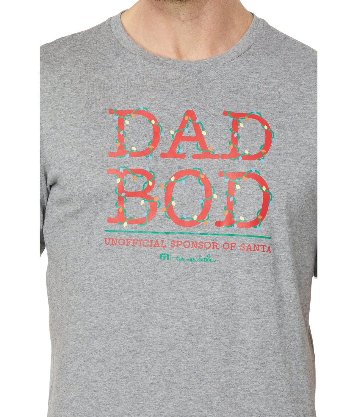 TravisMathew Spike The Punch Tee - Heather Grey Men's Small T-Shirt