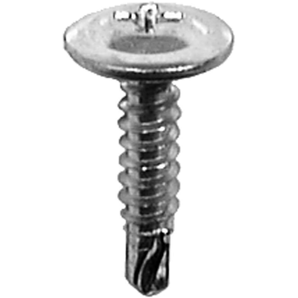 Auveco 17460 Phillips Teks Tapping Screw #8 X 3/4 in. Zinc Qty 50 Fasteners