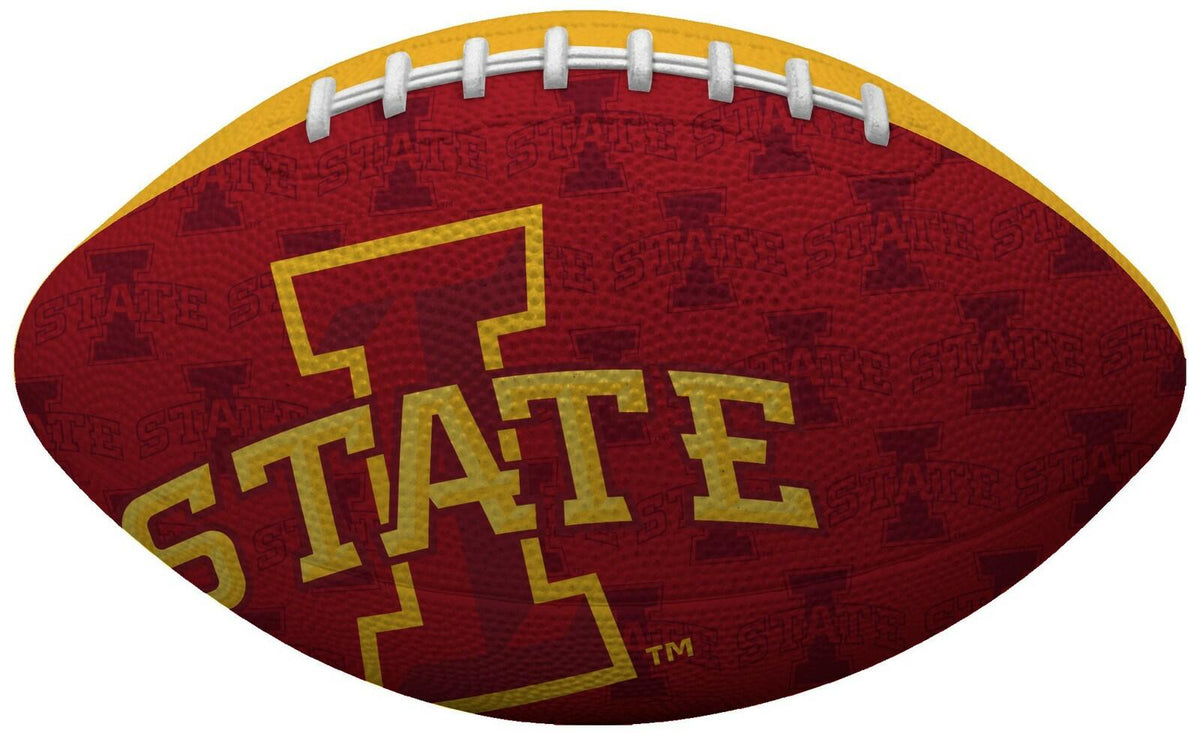 Rawlings Iowa State Cyclones Junior Size NCAA Football - Red/Yellow