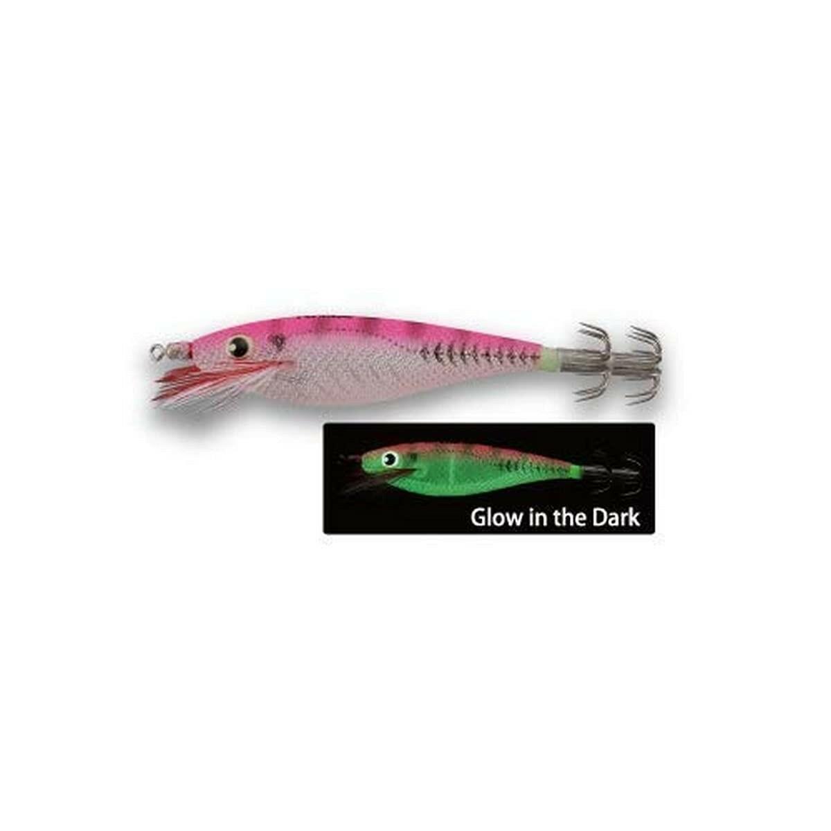 Yo-Zuri A1703-CL8 Luminous Pink Squid Jig Fishing Lure Lightweight