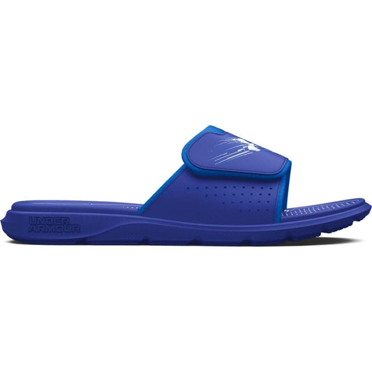Under Armour Y Mercenary SL Big Kids Slide 3026154 400 Size 6 Youth, Blue