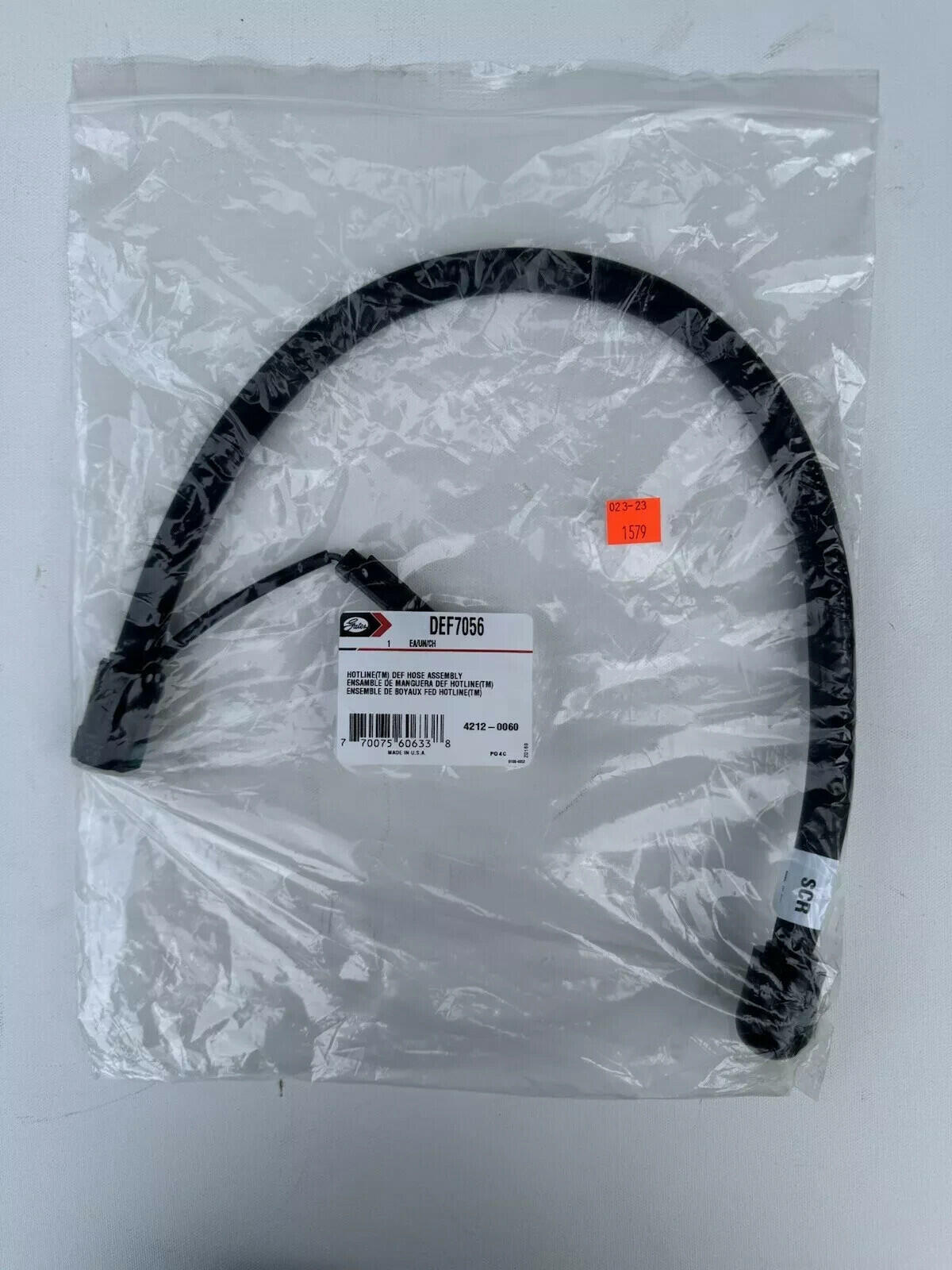 Gates DEF Hose Assembly DEF7056 for Diesel Exhaust Fluid SCR System