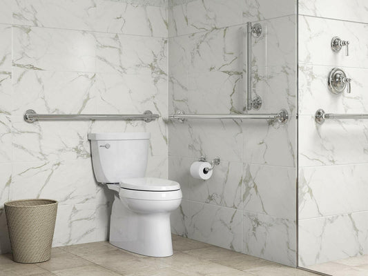 Kohler Eclectic 26504-CP Wall Mount Safety Grab Bar Chrome