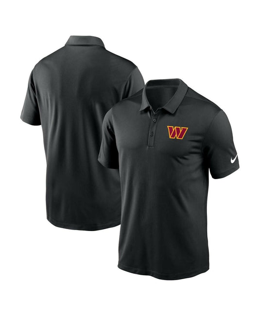 Nike Men's Black Washington Commanders Performance Polo Shirt Medium NFL