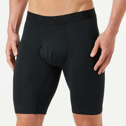 Under Armour Tech Mesh Boxerjock 9in 2-Pack Men's Small Black Breathable