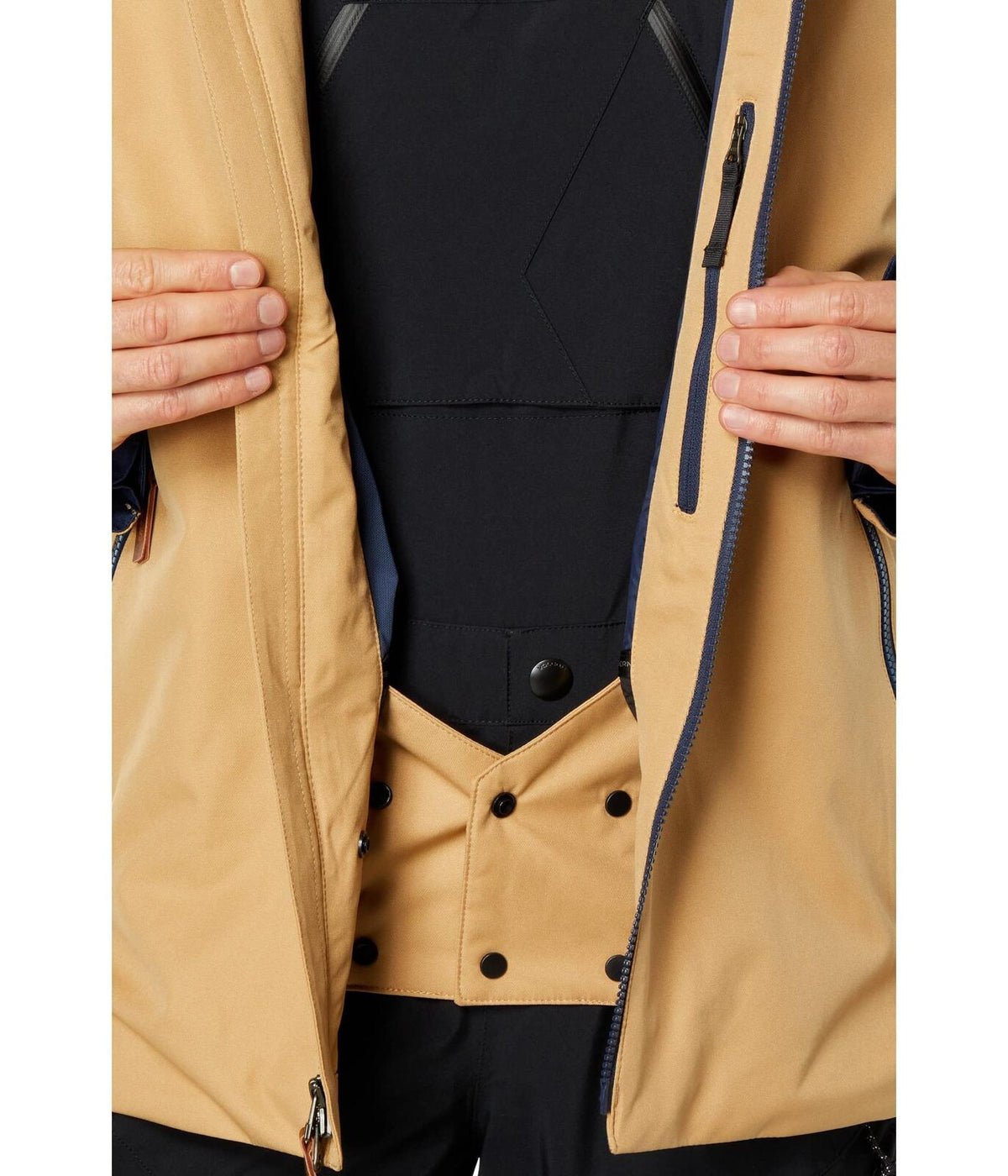 Obermeyer Chandler Shell Jacket Waterproof Breathable Men's Hooded Coat L