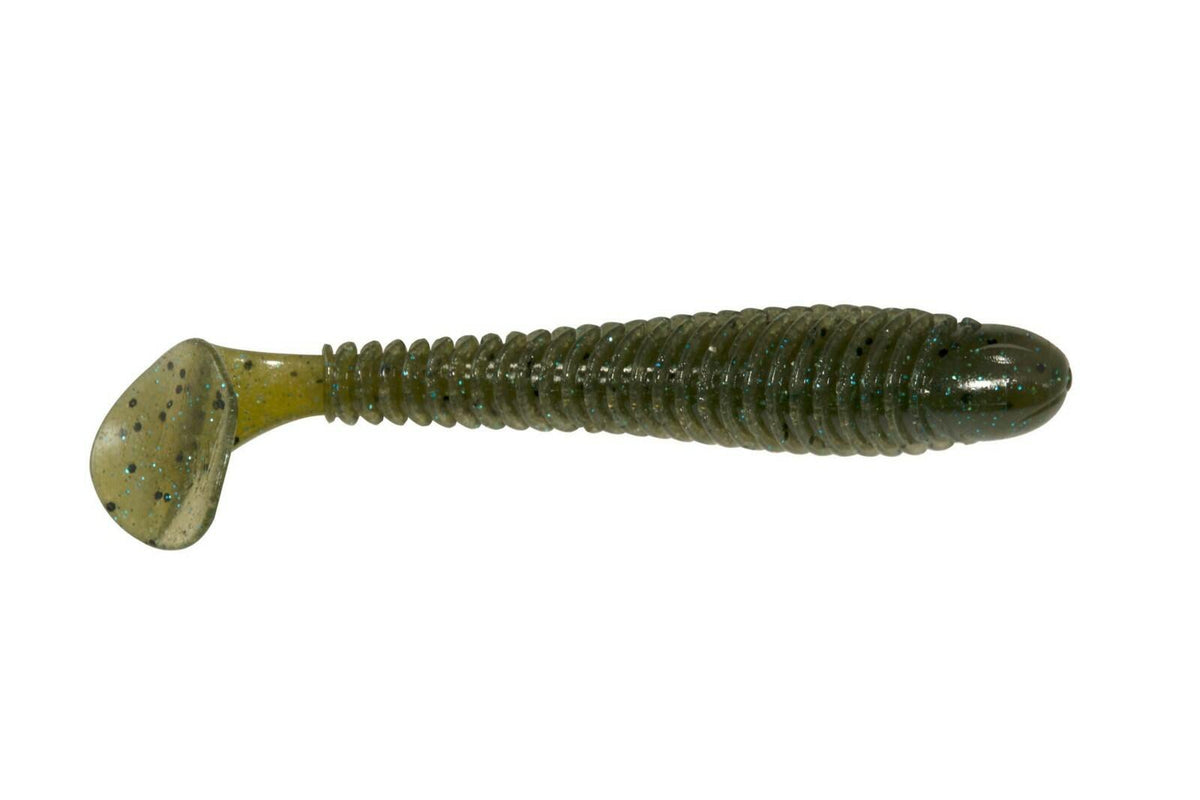Googan Baits Saucy Swimmer 3.3" Pro Blue Red Fishing Lure - 8 Pack