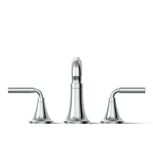 Kohler T26440-4-CP Tone™ Deck-Mount Bath Faucet Trim with Diverter, Polished