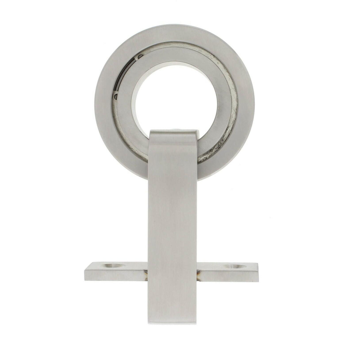 Miseno MBDH5505X96SS 96in Stainless Steel Sliding Barn Door Hardware Track Kit