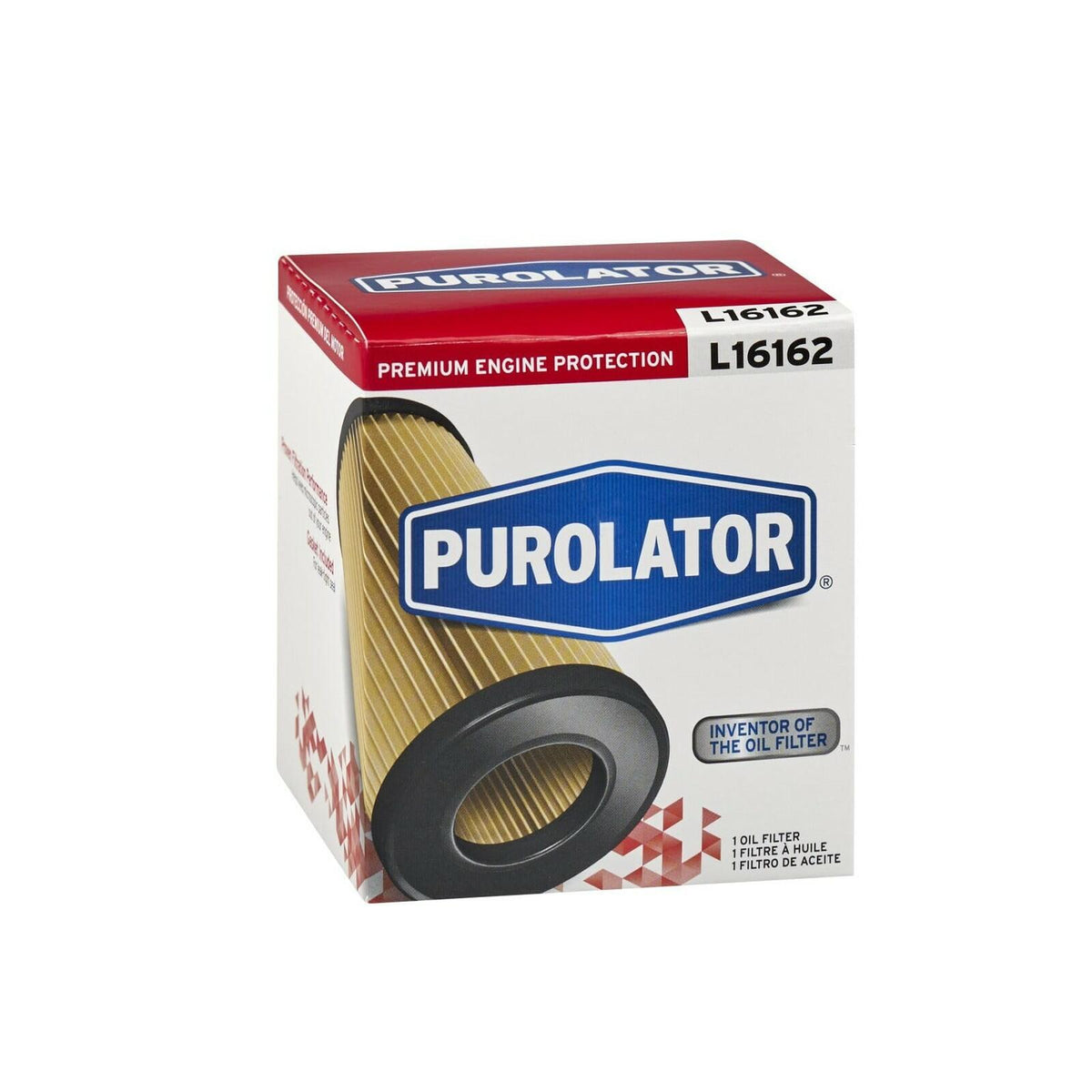 Purolator L16162 Premium Engine Protection Cartridge Oil Filter Compatible With