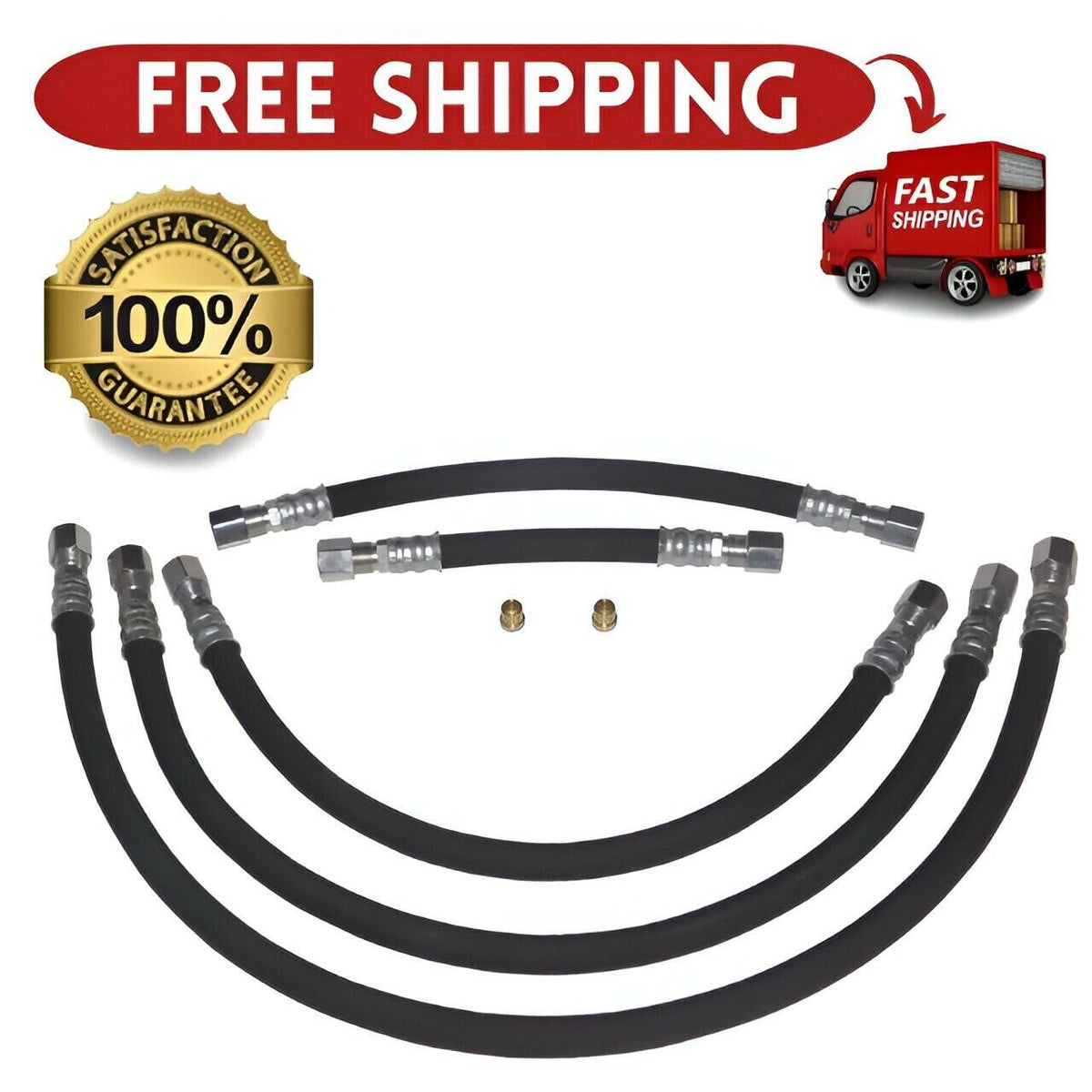 S.U.R. & R. Power Steering Hose Repair Kit PS1000 - Premium