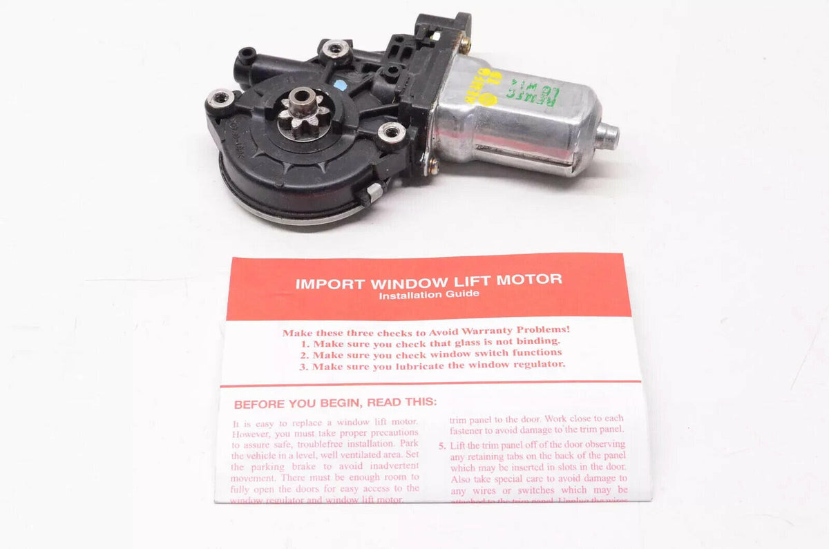 A1 Cardone Window Lift Power Motor Reman Assembly 47-10045 Fits Toyota Sienna