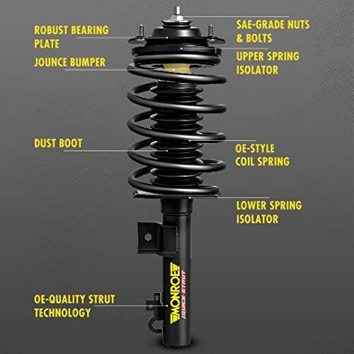 Monroe 271353 Quick-Strut Front Strut & Coil Spring Assembly For 04-08 Colorado