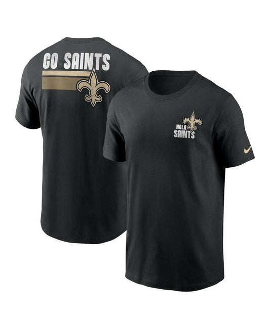 Nike Men's Black Orleans Saints Blitz Essential T-Shirt - NFL Team Gear