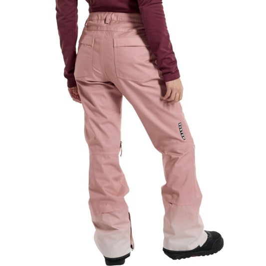 Burton Women's Vida 2L Stretch Snow Pants Blush Pink Ombre XL Water-Resistant