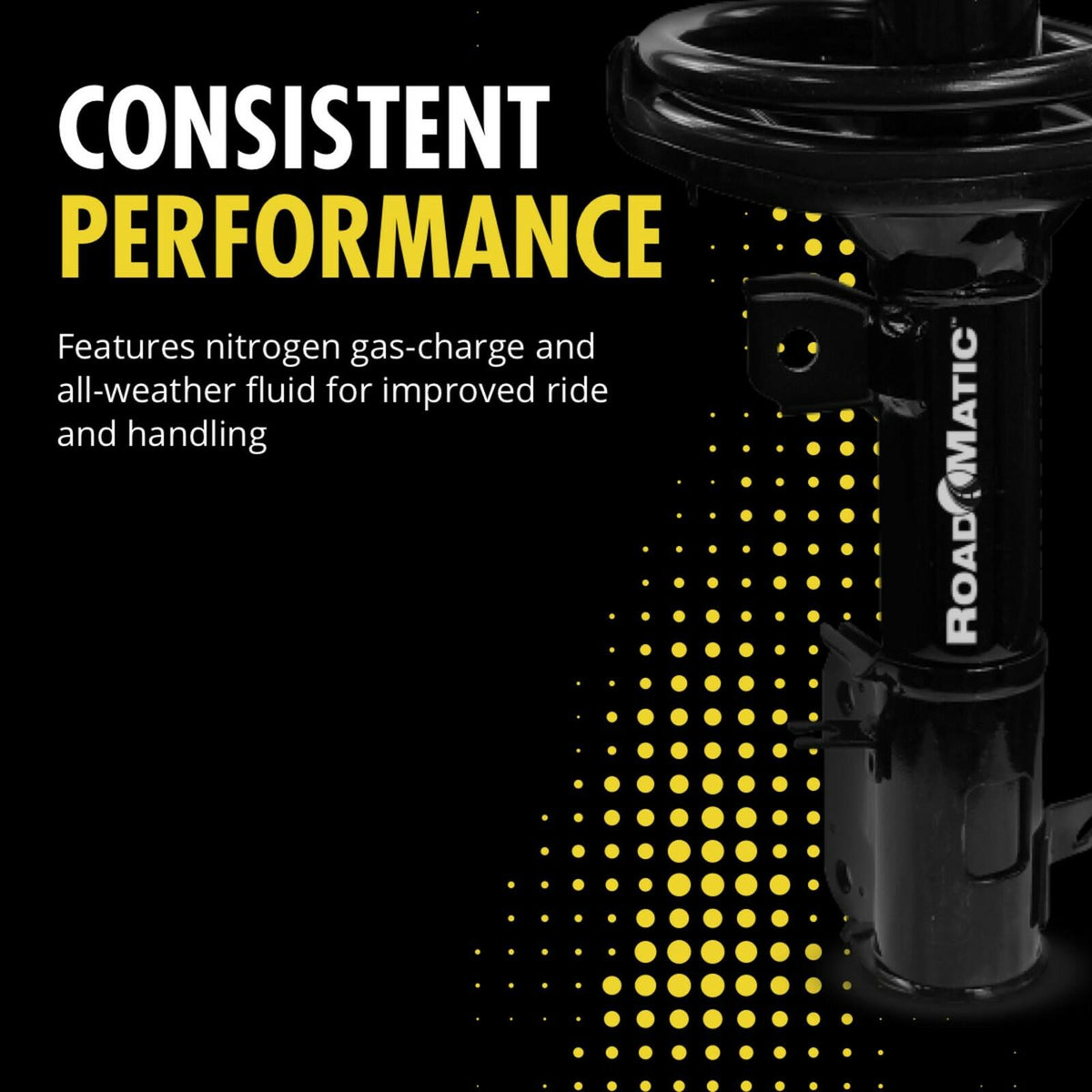 Monroe RoadMatic 181417 Front Strut & Coil Spring Assembly For 00-06 Hyundai Kia