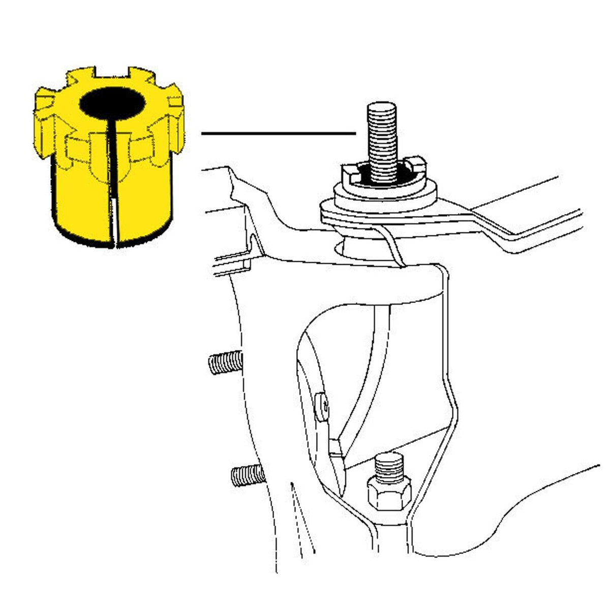MOOG K8567 Caster/Camber Adjusting Bushing