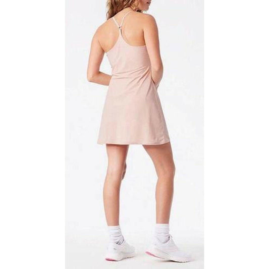 Outdoor Voices Womens Athleisure Mini Tank Dress Thistle Pink Size XL