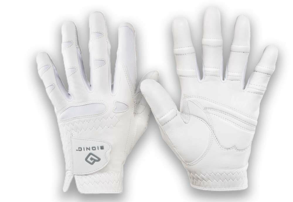 Bionic Women's StableGrip Golf Glove NaturalFit White Large Left Hand