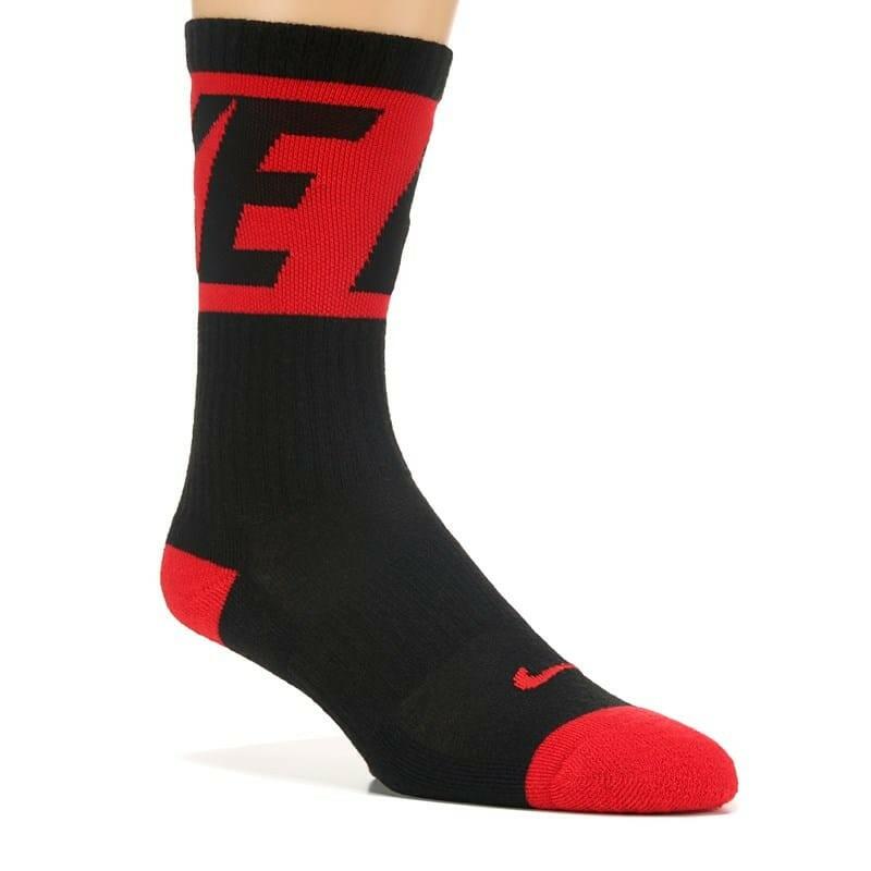 Nike Boys 3-Pack Colorblock Crew Socks, Boy's, Size: 9-11, Brown Over