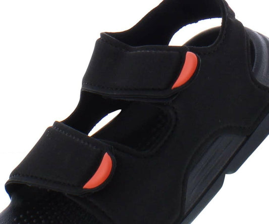 adidas,unisex-youth,Adilette Comfort,Black/White/Black,4