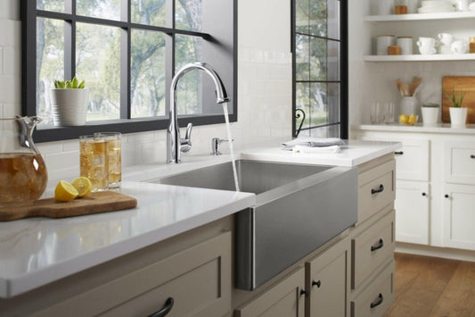 Kohler Cruce R26372-SD-CP Pull Down Kitchen Faucet Soap Dispenser Polished Chrom