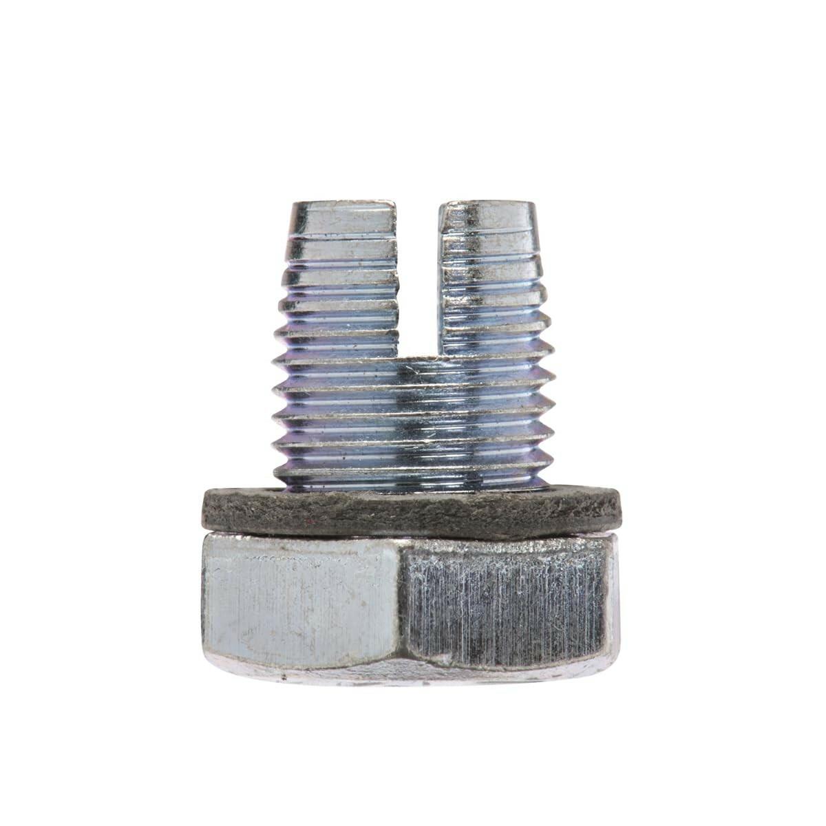 S.U.R. & R. DP105 1/2"-20 Single Oversized Oil Drain Plugs w/ Gaskets 5-Pack