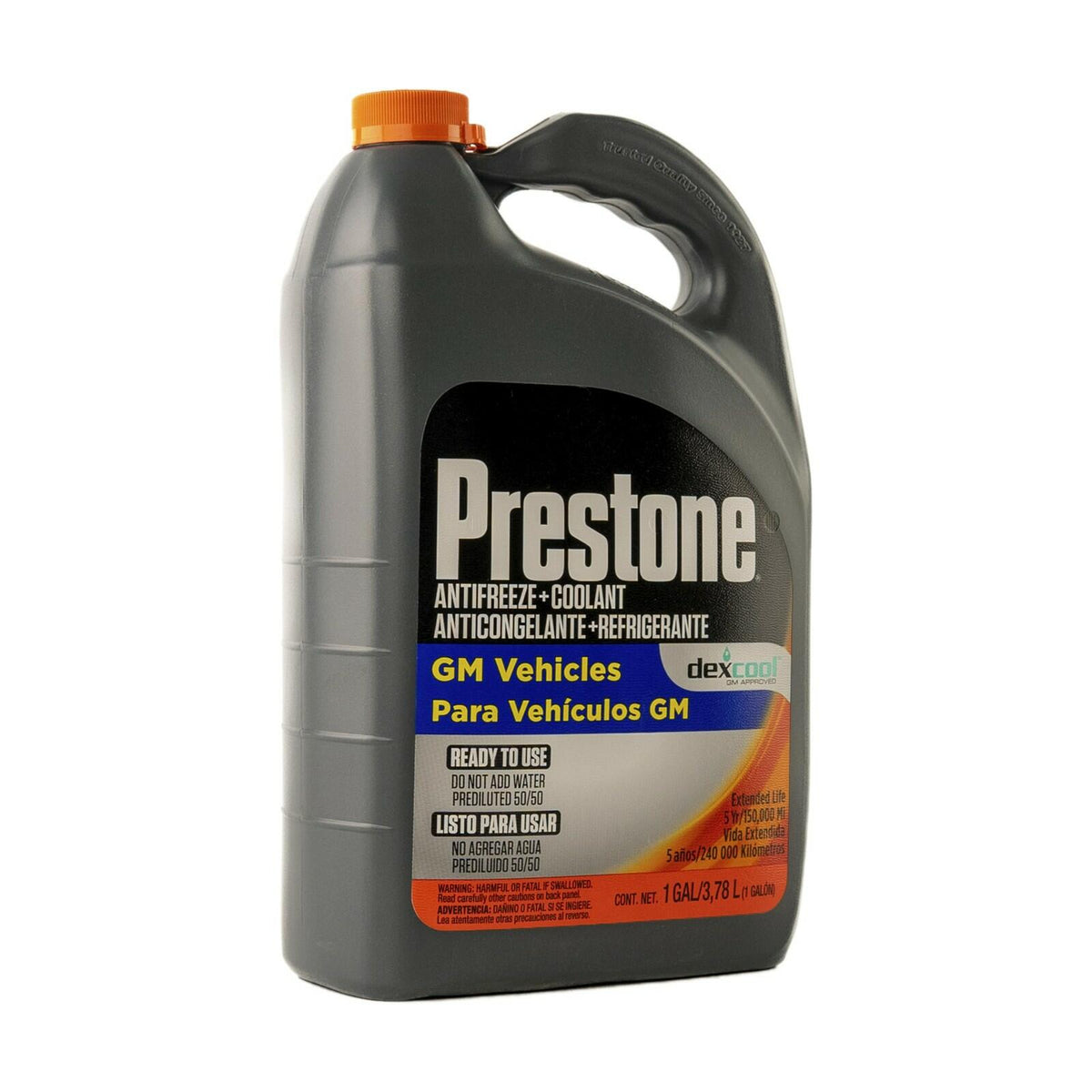 Prestone AF850 Dex-Cool 50/50 Antifreeze Coolant 1 Gallon