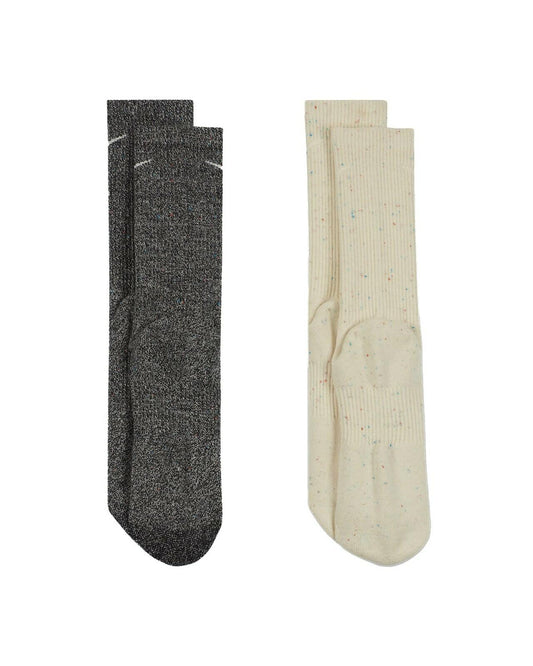 Nike Men's Everyday Plus Cushioned Training Crew Socks 2-Pairs Cotton Blend