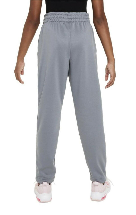 Nike Therma-Fit Fleece Pants Boys Gray Medium Regular Fit Activewear