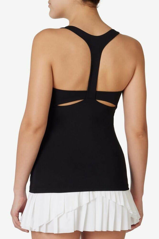 Fila XL Women's Racerback Mesh Tank Top - Hawaiian Ocean Activewear Top