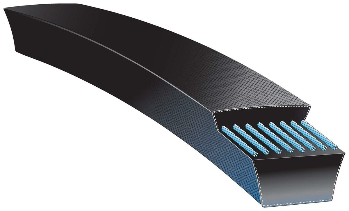 Gates 3720 Truflex Black Rubber V-Belt, Power Transmission Solution