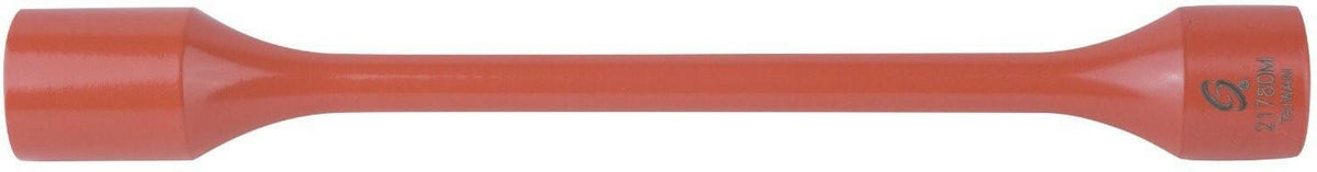 Sunex 1/2-Inch Drive 17mm Torque Limiting Extension Socket - 80 Ft-Lbs, Red