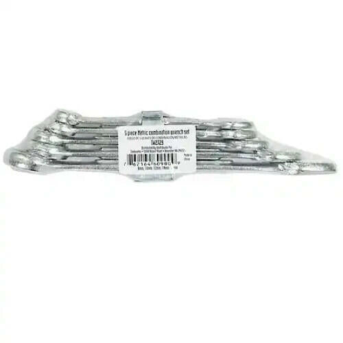 TLWRK 5-Piece Metric Combination Wrench Set TW2729, Chrome Vanadium, SAE