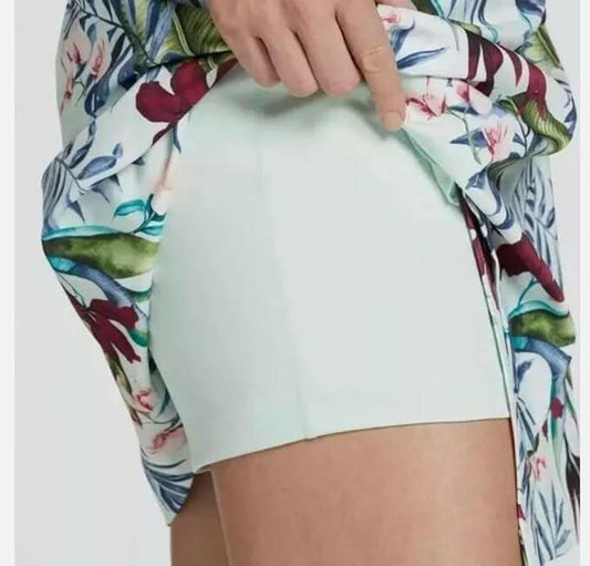 Lady Hagen Women's 16 Inch Palm Print Golf Skort, Size 10, Regular Fit