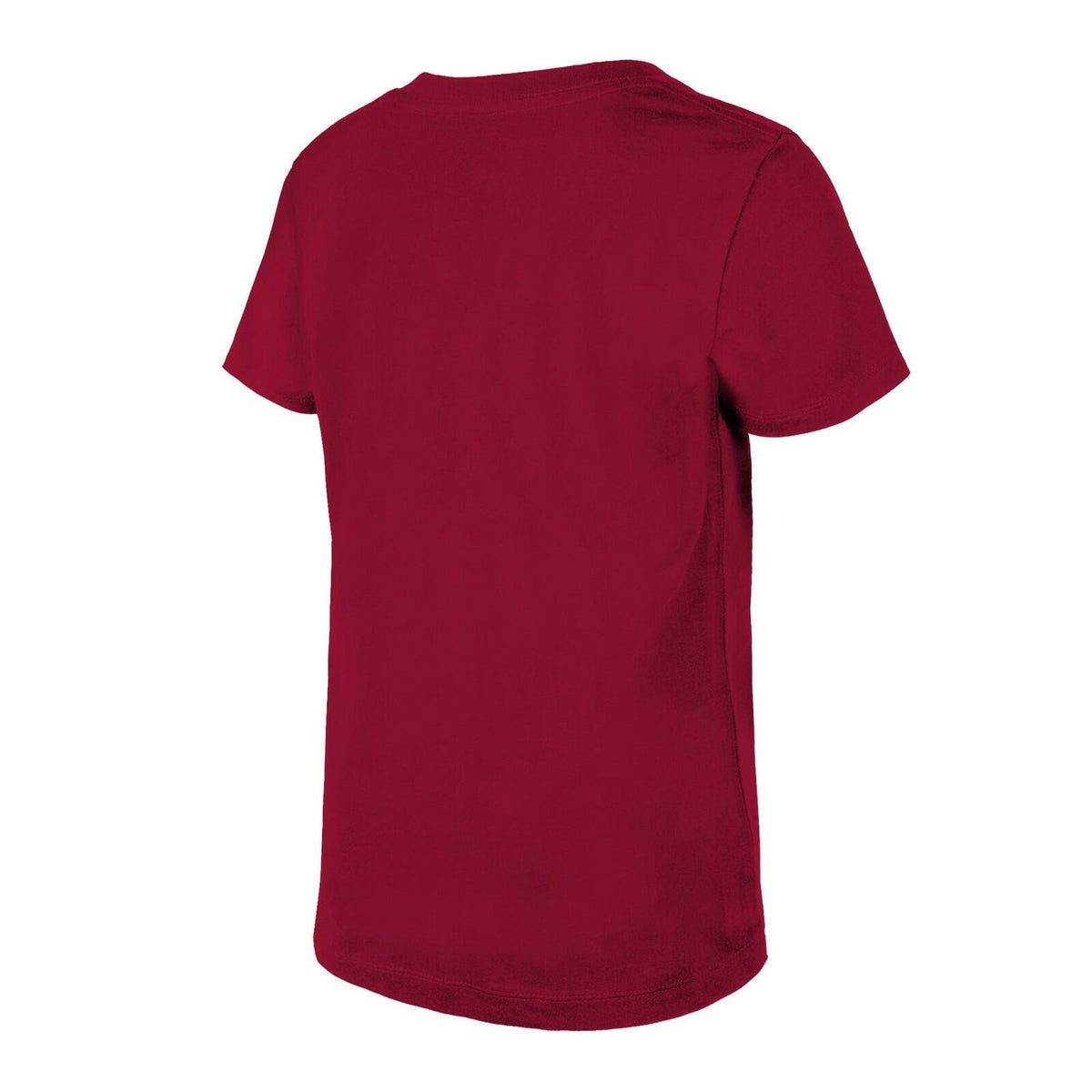 Era Girls Burgundy Washington Commanders Sequin V-Neck T-Shirt