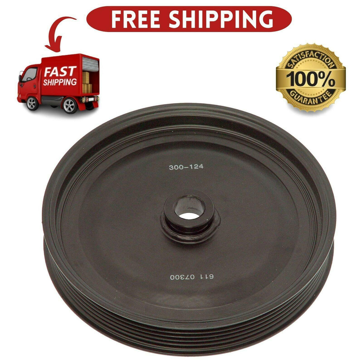 Dorman 300-124 Power Steering Pump Pulley Cadillac DeVille