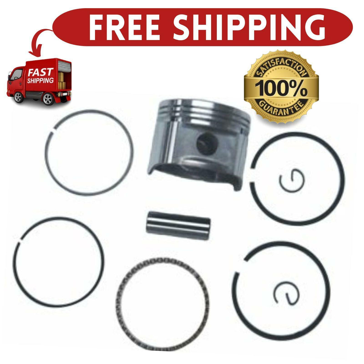 Prime-Line 7-03843 Piston Assembly Kit for Small Engine Mowers and Tools